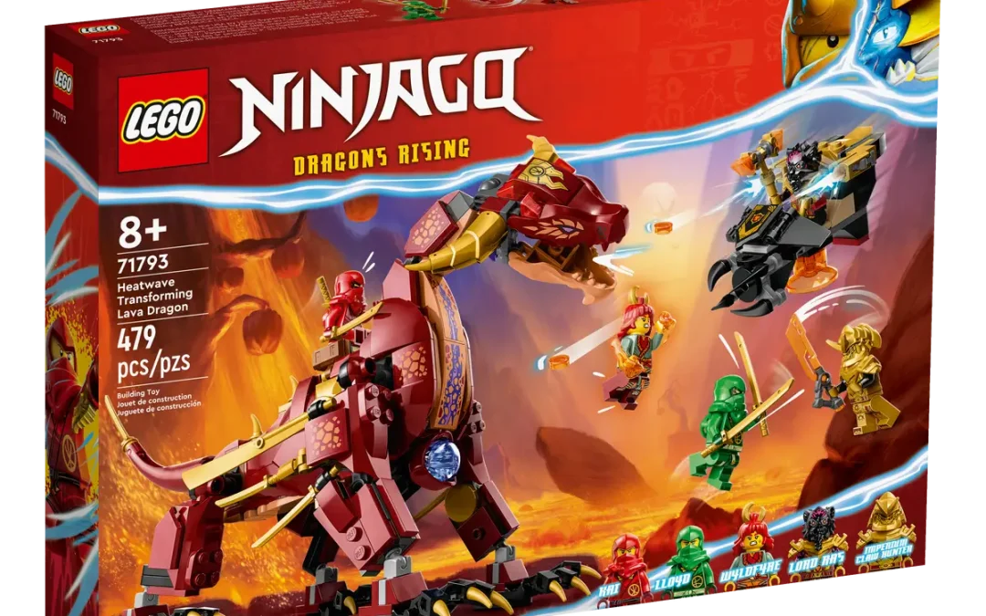 71793 Heatwave Transforming Lava dragon