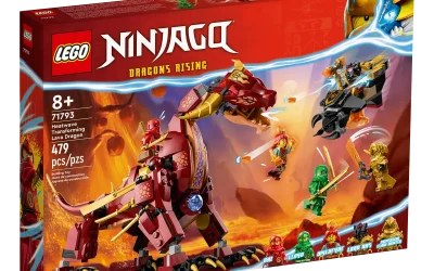 71793 Heatwave Transforming Lava dragon
