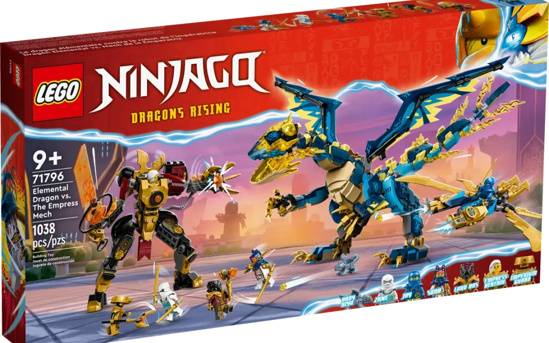 71796 Elemental Dragon VS The Empress Mech