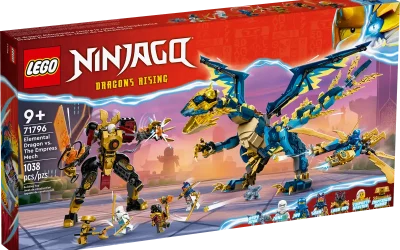 71796 Elemental Dragon VS The Empress Mech