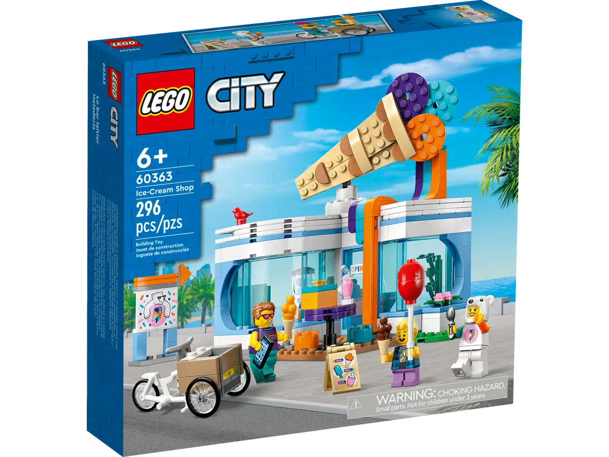 Lego ice cream shop