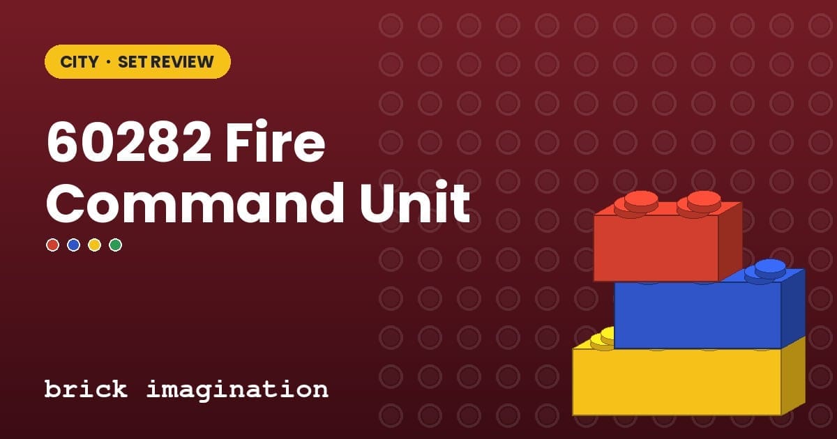 60282 Fire Command Unit – Brick Imagination